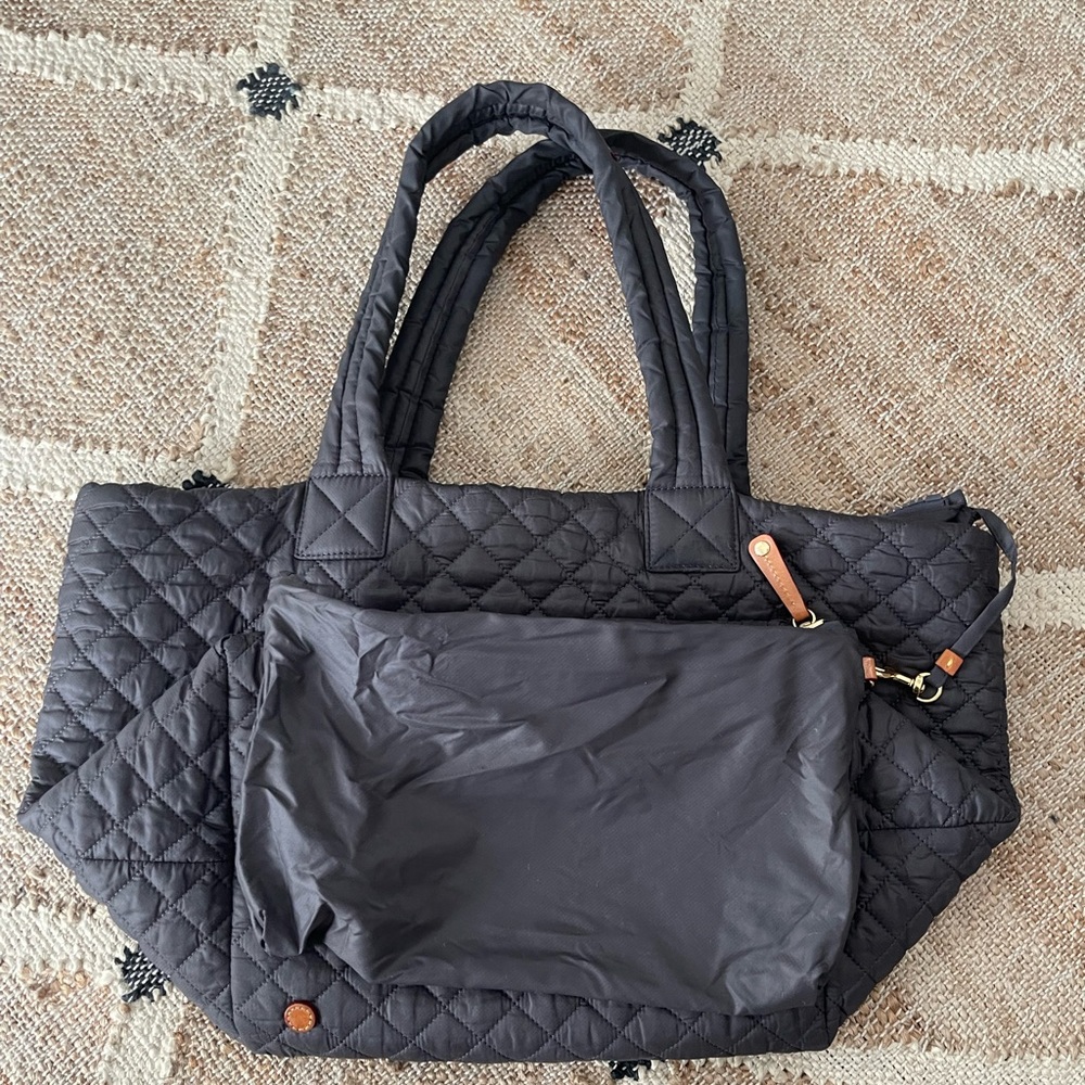 MZ Wallace Metro Tote Large in Magnet Gray - Picture 8 of 17